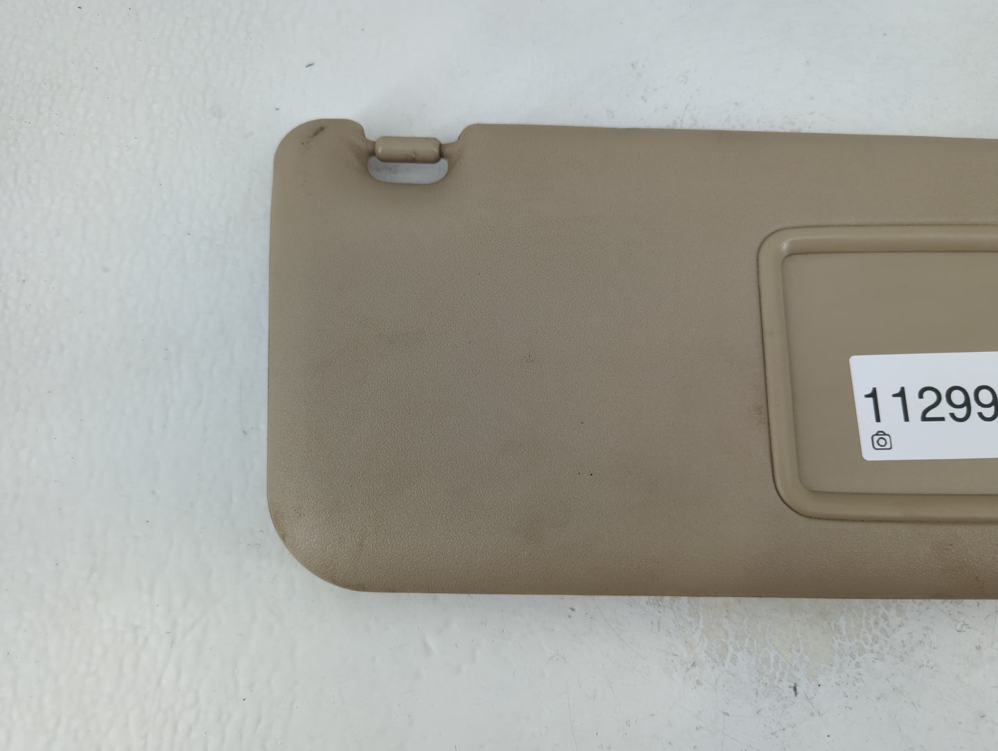 2006-2009 Toyota Rav4 Sun Visor Shade Replacement Passenger Right Mirror Fits Fits 2006 2007 2008 2009 OEM Used Auto Parts -