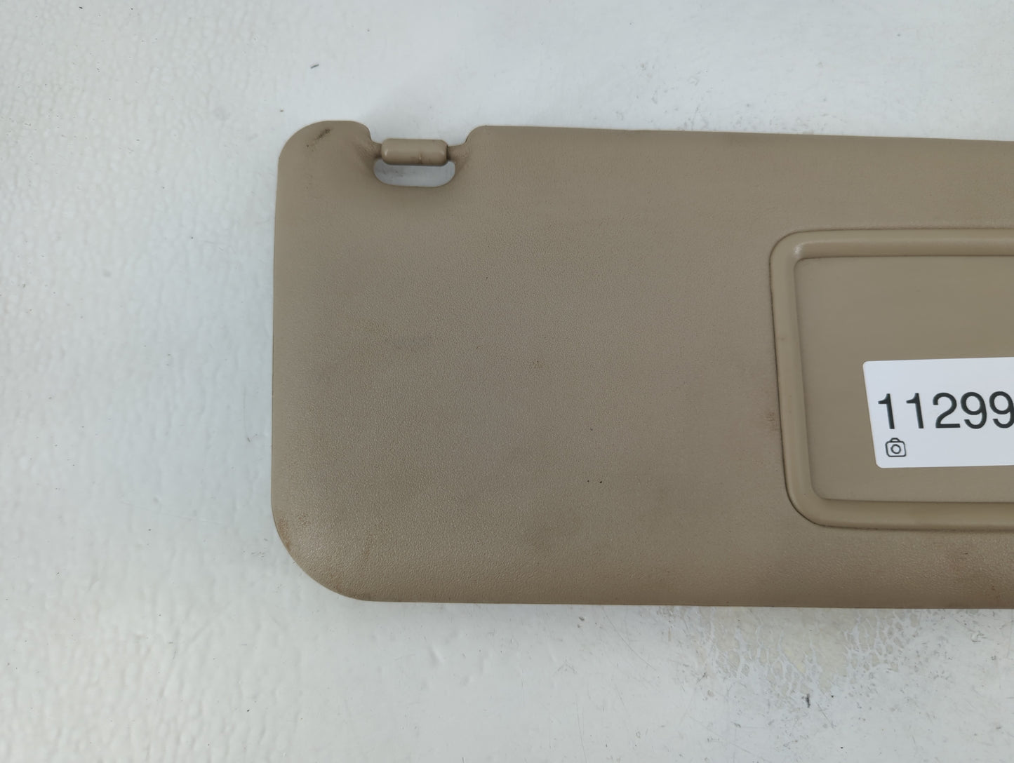 2006-2009 Toyota Rav4 Sun Visor Shade Replacement Passenger Right Mirror Fits Fits 2006 2007 2008 2009 OEM Used Auto Parts -