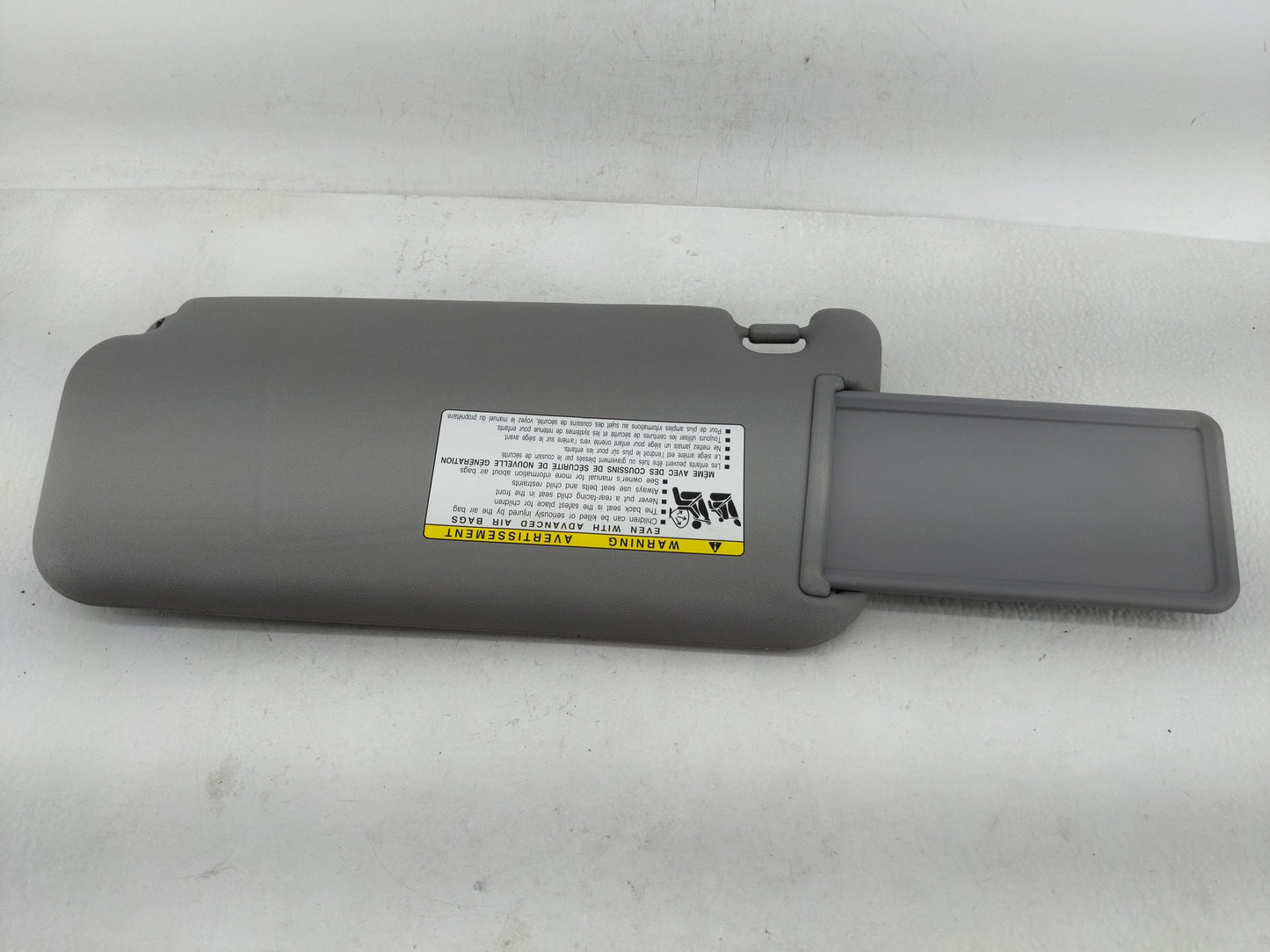 2006-2009 Toyota Rav4 Sun Visor Shade Replacement Passenger Right Mirror Fits Fits 2006 2007 2008 2009 OEM Used Auto Parts -