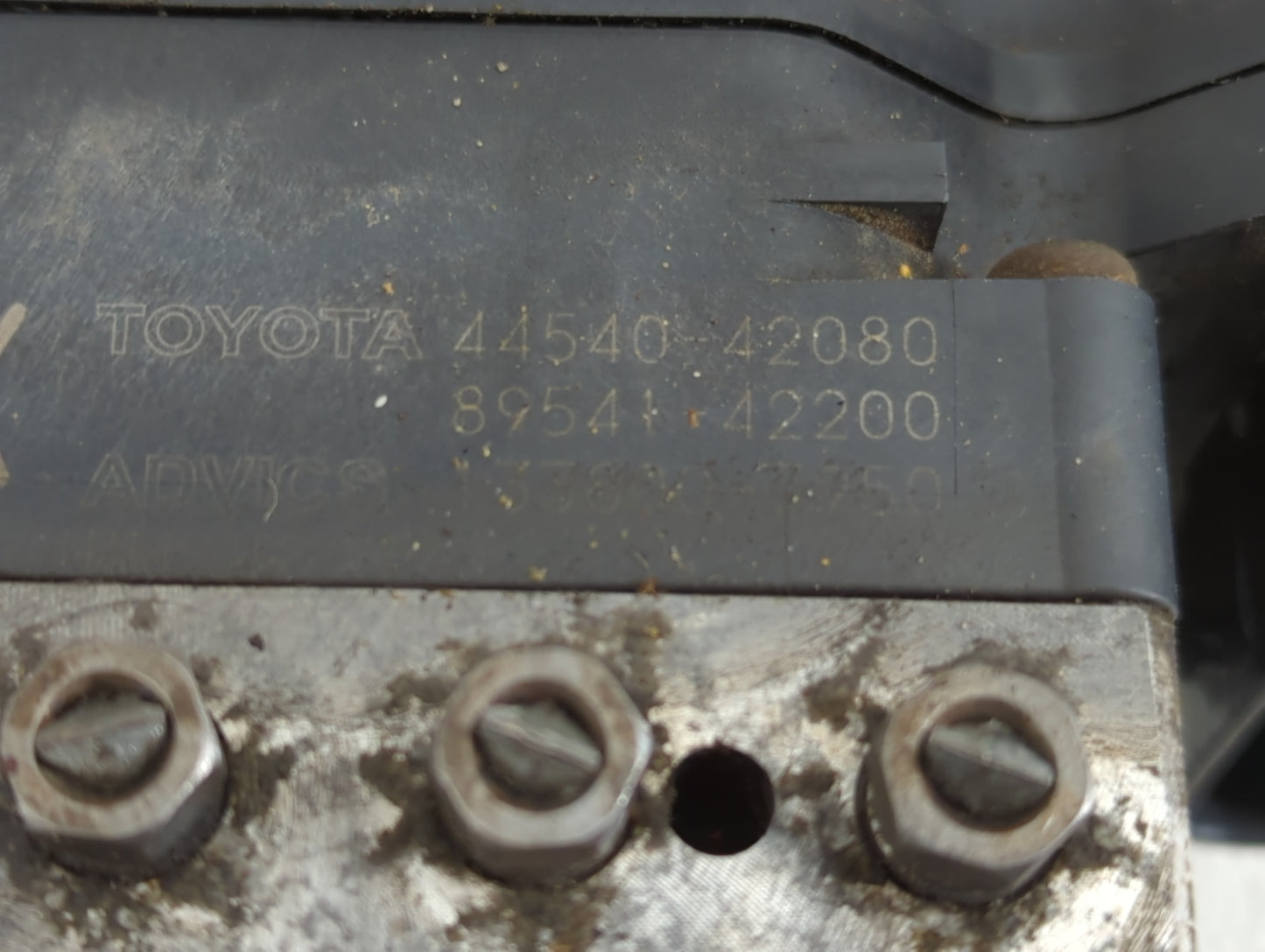 2006-2008 Toyota Rav4 ABS Pump Control Module Replacement P/N:133800-7250 89541-42200, 44540-42080 Fits Fits 2006 2007 2008 