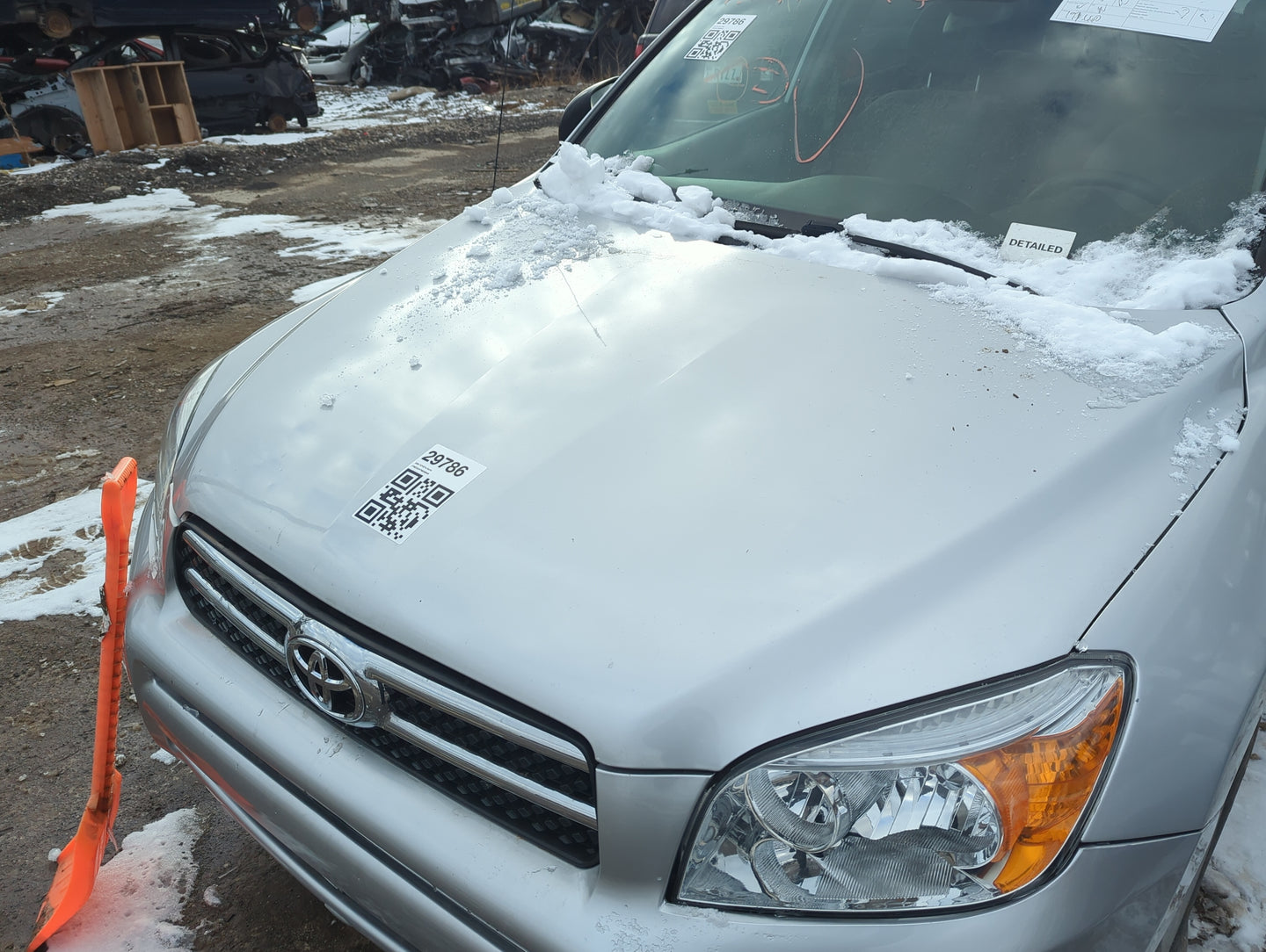 2006-2014 Toyota Rav4 Hood Oem 1378875 - Oemusedautoparts1.com
