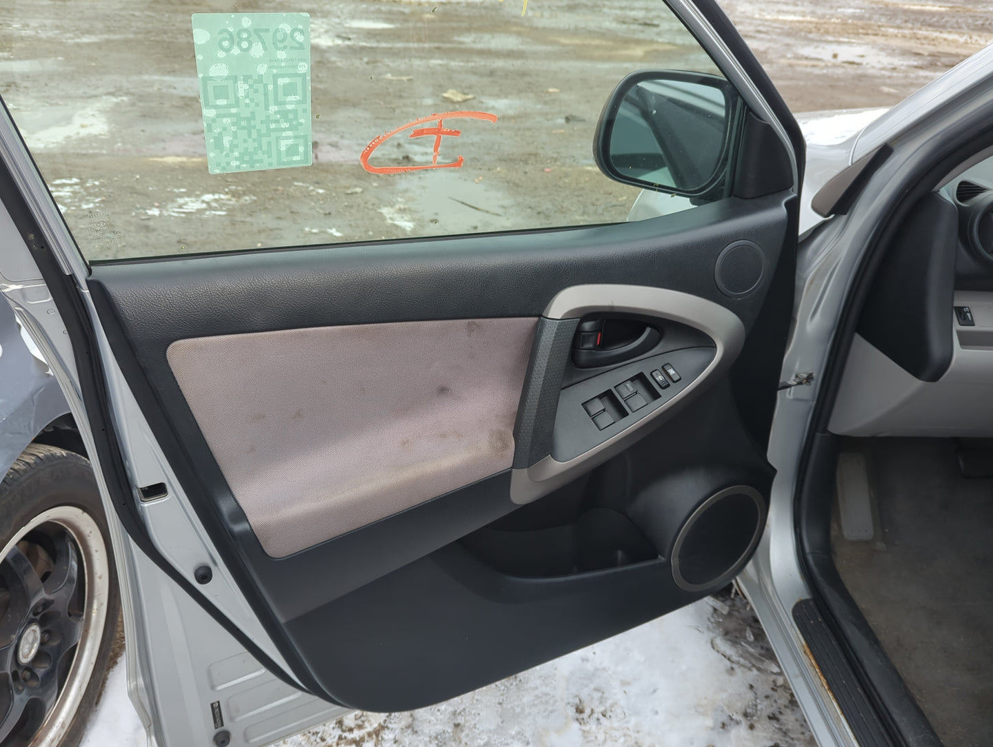 2006 Toyota Rav4 Front Left Driver Interior Door Panel Trim - Oemusedautoparts1.com