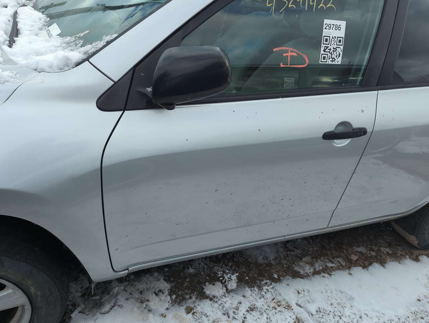 2006-2014 Toyota Rav4 Driver Front Door Oem - Oemusedautoparts1.com