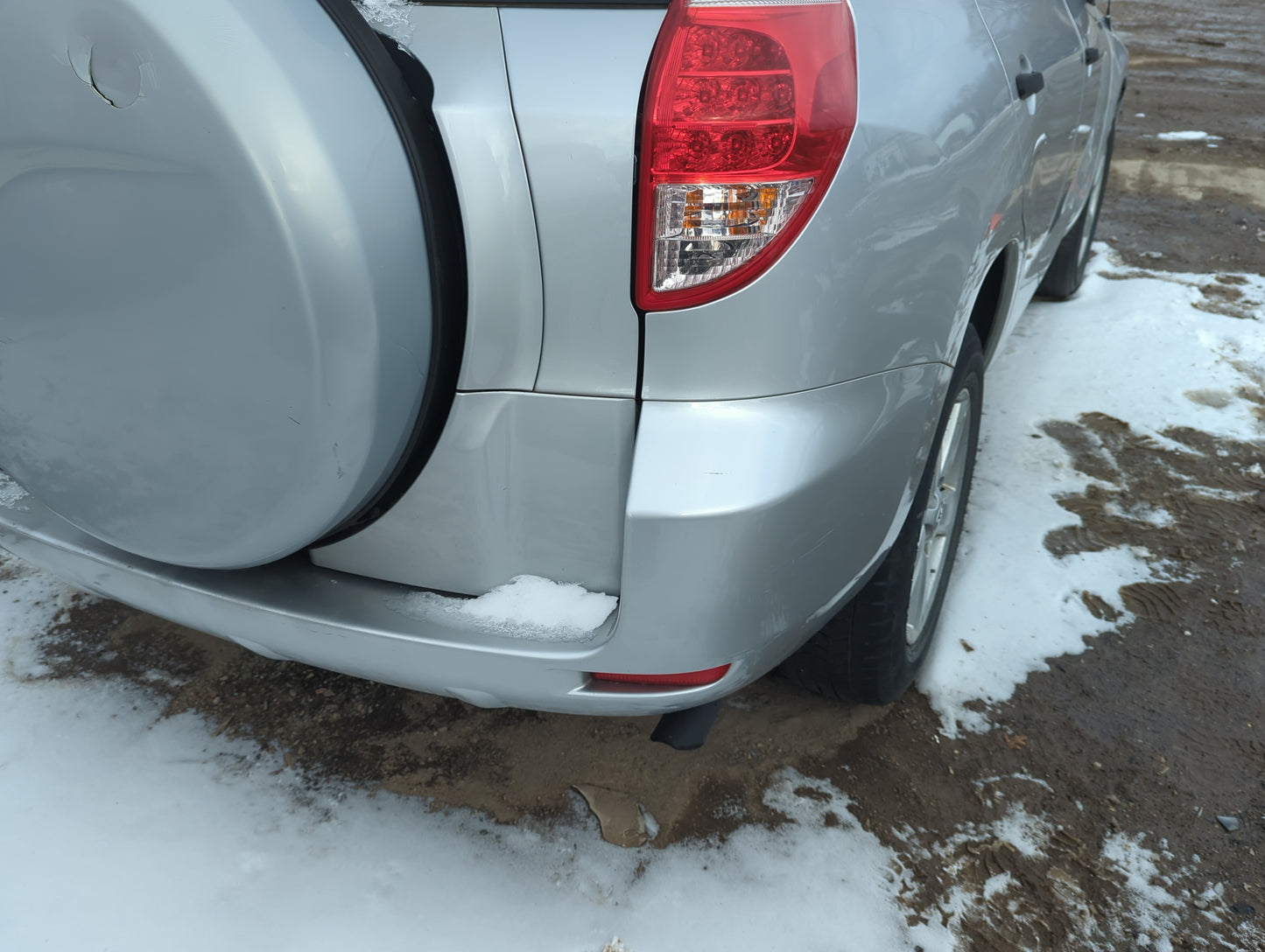2006-2008 Toyota Rav4 Rear Bumper Assembly Oem - Oemusedautoparts1.com