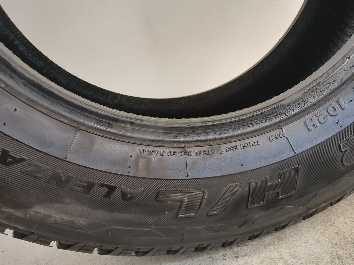 Used Tire 225/65R17 BRIDGESTONE DUELER H/L ALENZA 102H - Tread Depth 11.5/32 - Oemusedautoparts1.com