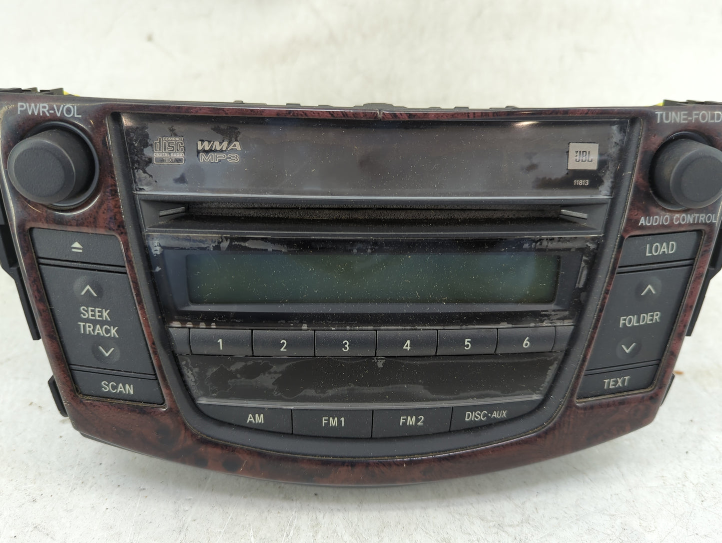 2006-2008 Toyota Rav4 Radio AM FM Cd Player Receiver Replacement P/N:86120-42180 122000-7690D101 Fits Fits 2006 2007 2008 OE