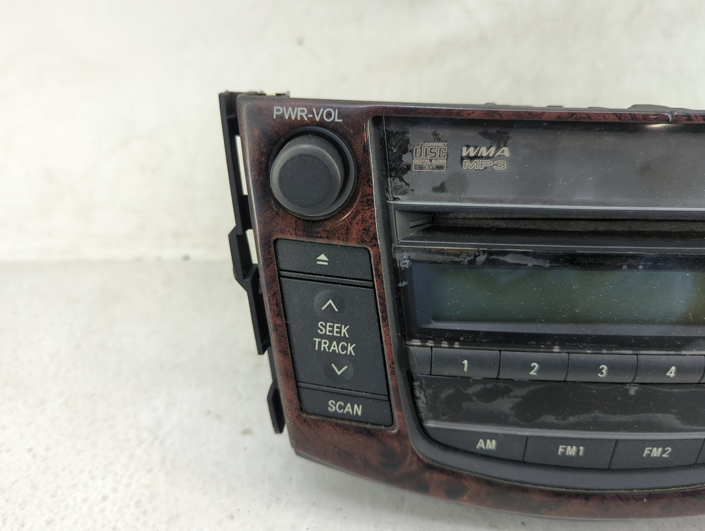 2006-2008 Toyota Rav4 Radio AM FM Cd Player Receiver Replacement P/N:86120-42180 122000-7690D101 Fits Fits 2006 2007 2008 OE