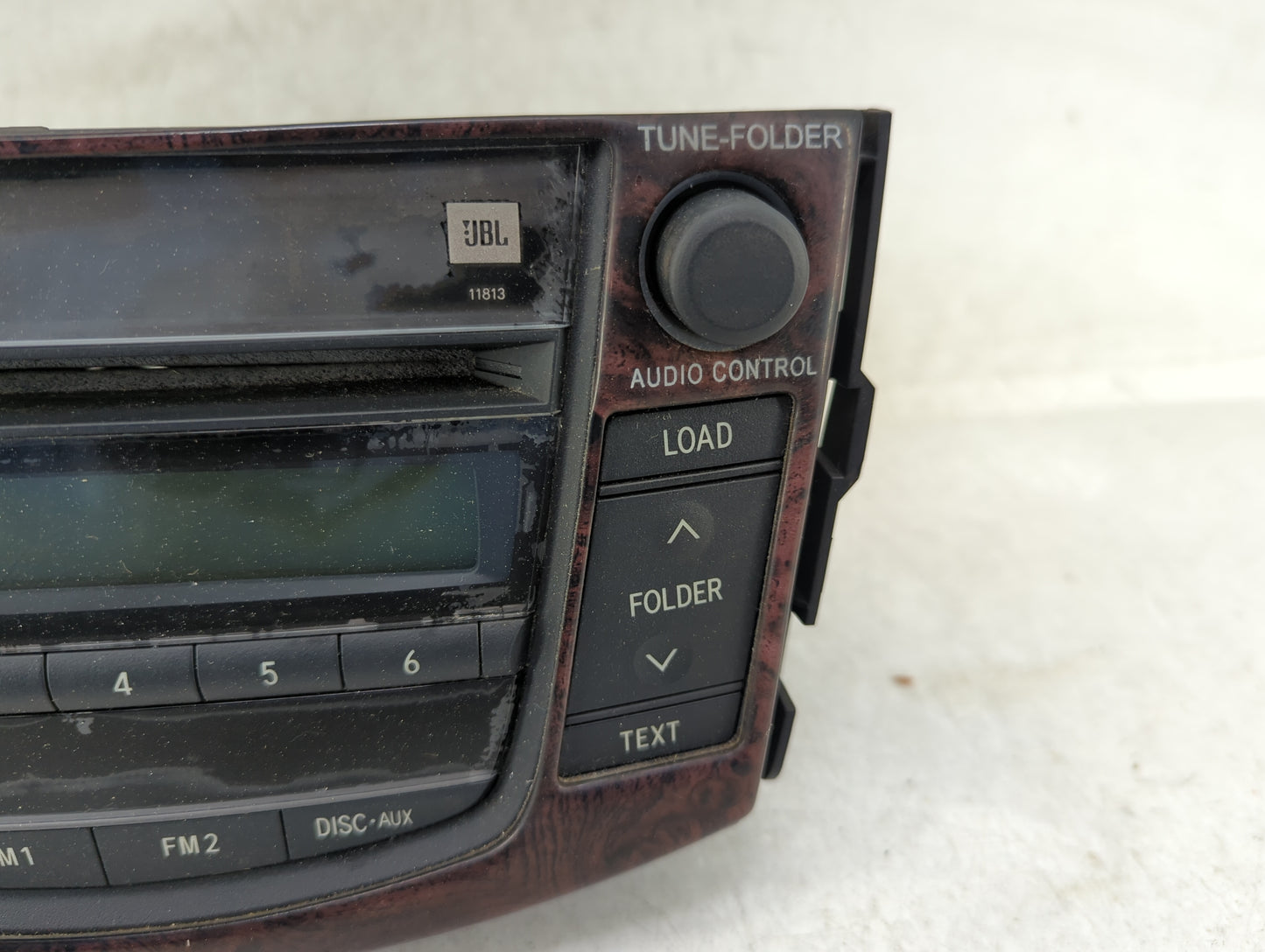 2006-2008 Toyota Rav4 Radio AM FM Cd Player Receiver Replacement P/N:86120-42180 122000-7690D101 Fits Fits 2006 2007 2008 OE