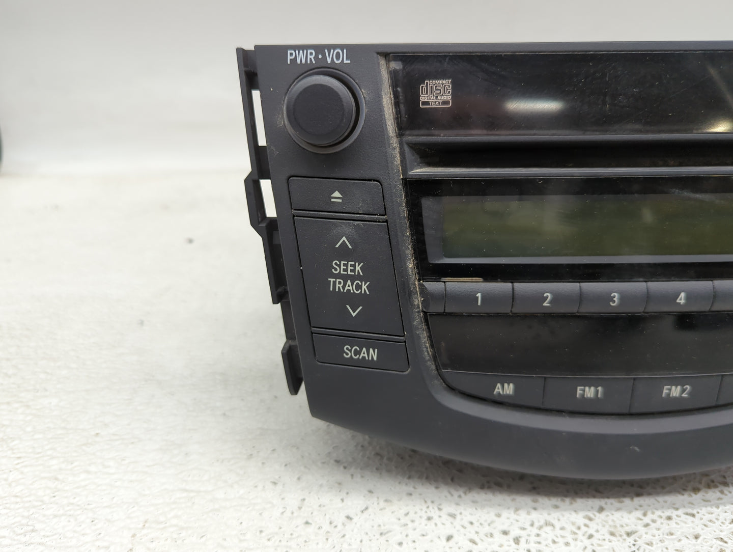 2006-2008 Toyota Rav4 Radio AM FM Cd Player Receiver Replacement P/N:86120-42160 Fits Fits 2006 2007 2008 OEM Used Auto Part