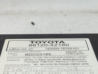 2006-2008 Toyota Rav4 Radio AM FM Cd Player Receiver Replacement P/N:86120-42160 Fits Fits 2006 2007 2008 OEM Used Auto Part