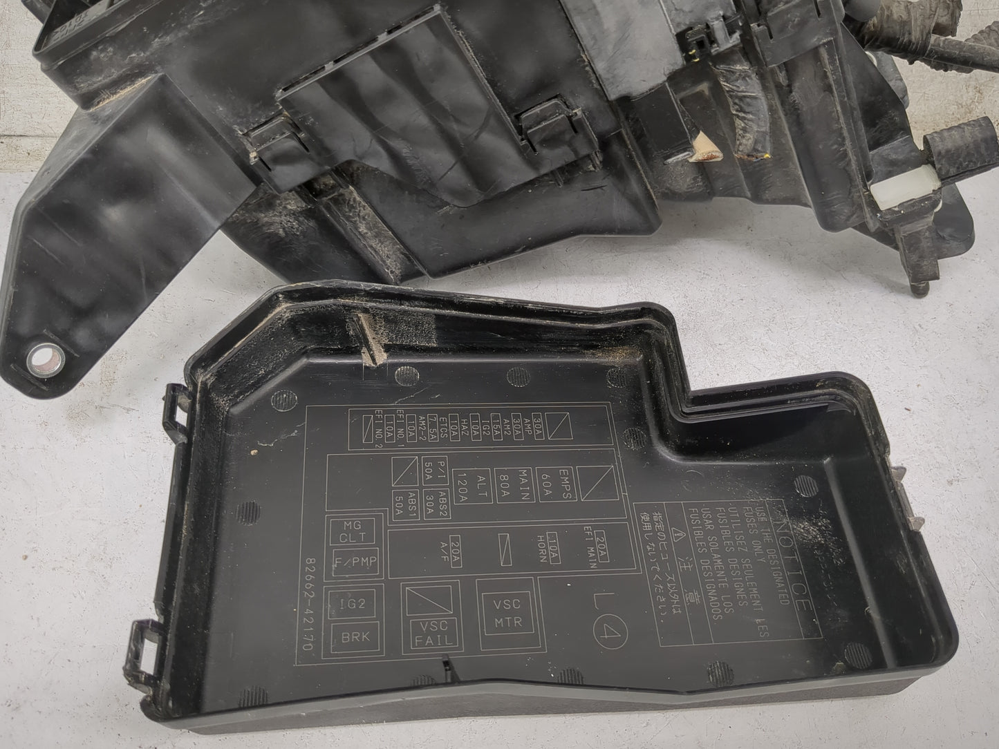 2006-2012 Toyota Rav4 Fusebox Fuse Box Panel Relay Module P/N:82662-42170 82602-42170 Fits Fits 2006 2007 2008 2009 2010 201