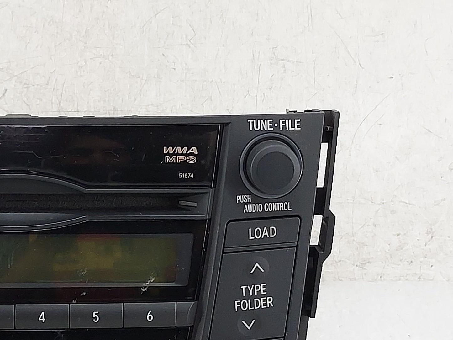 2009-2011 Toyota Rav4 Radio AM FM Cd Player Receiver Replacement P/N:86120-42300 CQ-KT3860AJ Fits Fits 2009 2010 2011 OEM Us