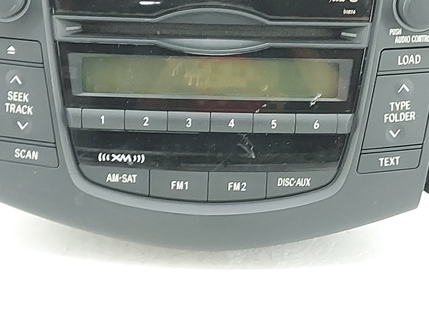 2009-2011 Toyota Rav4 Radio AM FM Cd Player Receiver Replacement P/N:86120-42300 CQ-KT3860AJ Fits Fits 2009 2010 2011 OEM Us