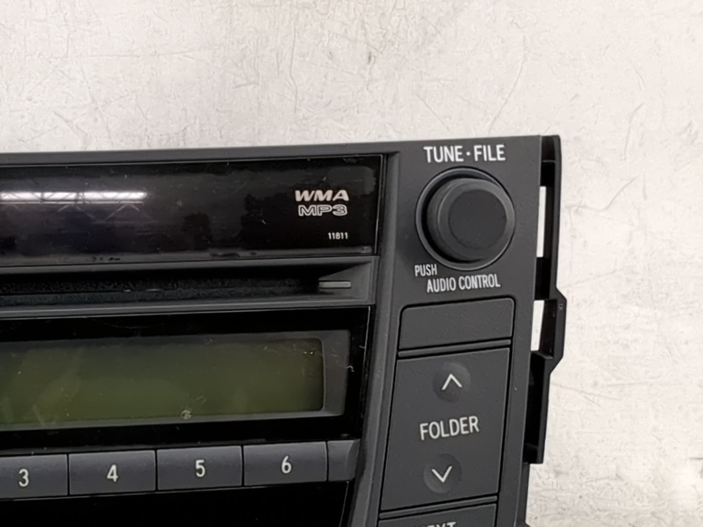 2006-2008 Toyota Rav4 Radio AM FM Cd Player Receiver Replacement P/N:86120-42160 122000-76700101 Fits Fits 2006 2007 2008 OE