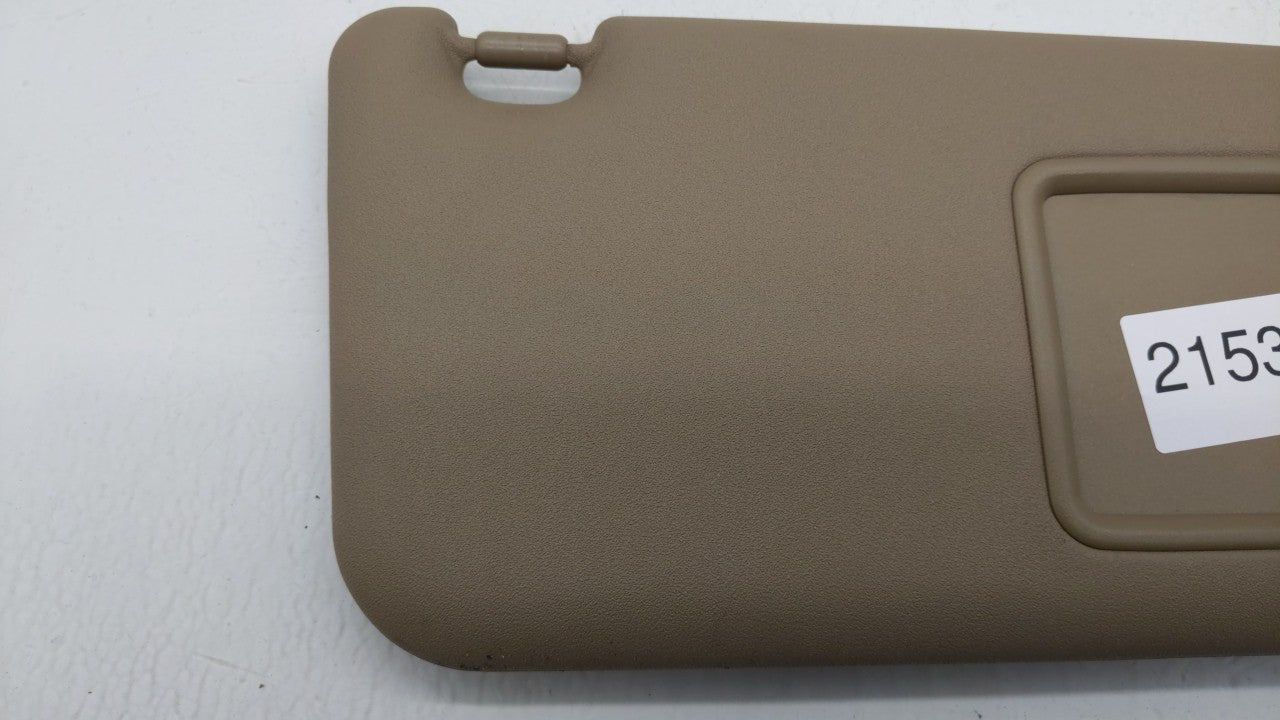 2006-2009 Toyota Rav4 Sun Visor Shade Replacement Passenger Right Mirror Fits Fits 2006 2007 2008 2009 OEM Used Auto Parts -