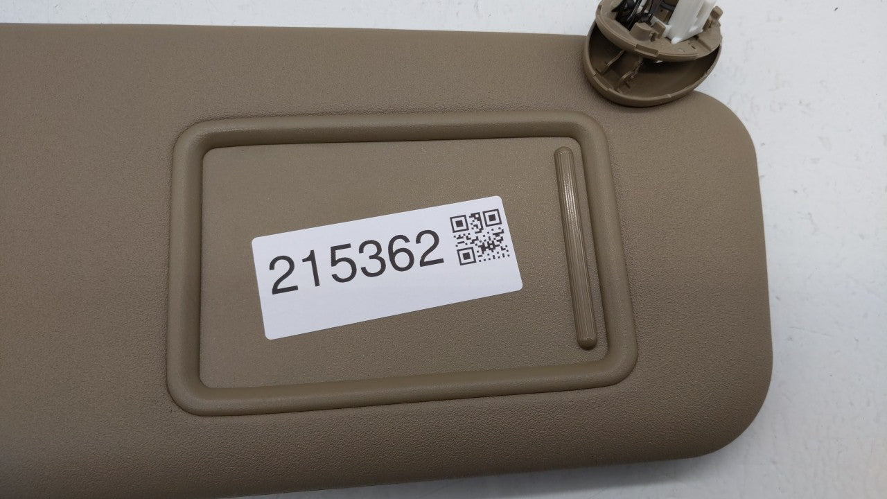 2006-2009 Toyota Rav4 Sun Visor Shade Replacement Passenger Right Mirror Fits Fits 2006 2007 2008 2009 OEM Used Auto Parts -