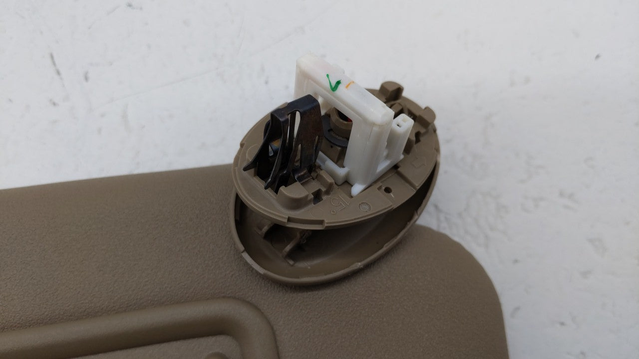 2006-2009 Toyota Rav4 Sun Visor Shade Replacement Passenger Right Mirror Fits Fits 2006 2007 2008 2009 OEM Used Auto Parts -