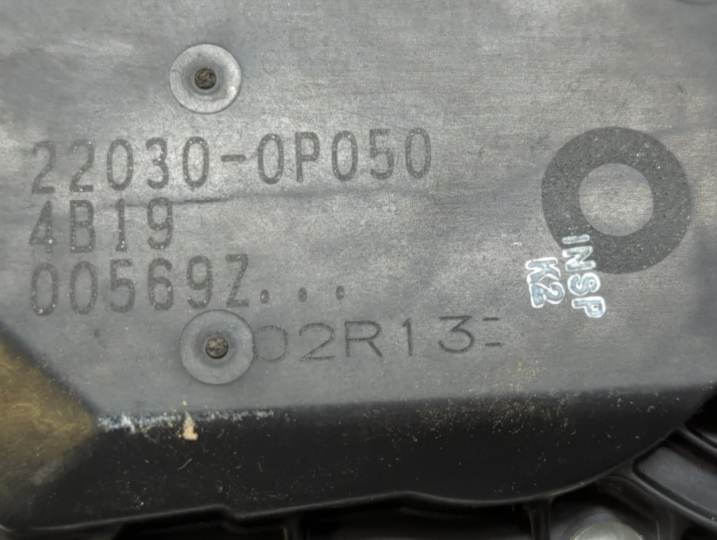 2006-2012 Toyota Rav4 Throttle Body P/N:22030-0P050 22030-31030 Fits OEM Used Auto Parts - Oemusedautoparts1.com