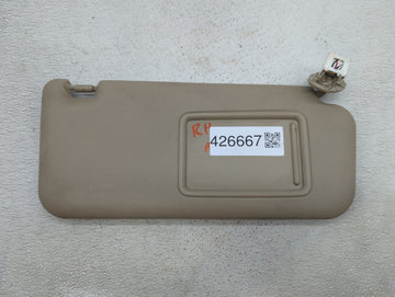 2006-2009 Toyota Rav4 Sun Visor Shade Replacement Passenger Right Mirror Fits Fits 2006 2007 2008 2009 OEM Used Auto Parts