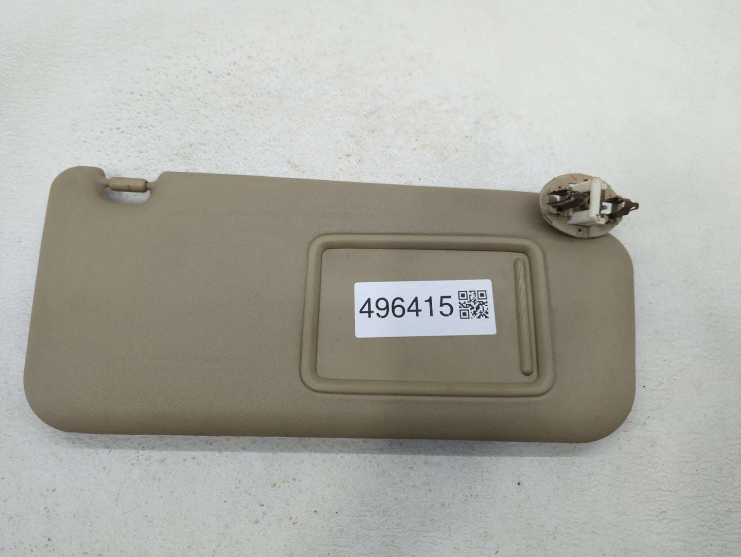 2006-2009 Toyota Rav4 Sun Visor Shade Replacement Passenger Right Mirror Fits Fits 2006 2007 2008 2009 OEM Used Auto Parts -