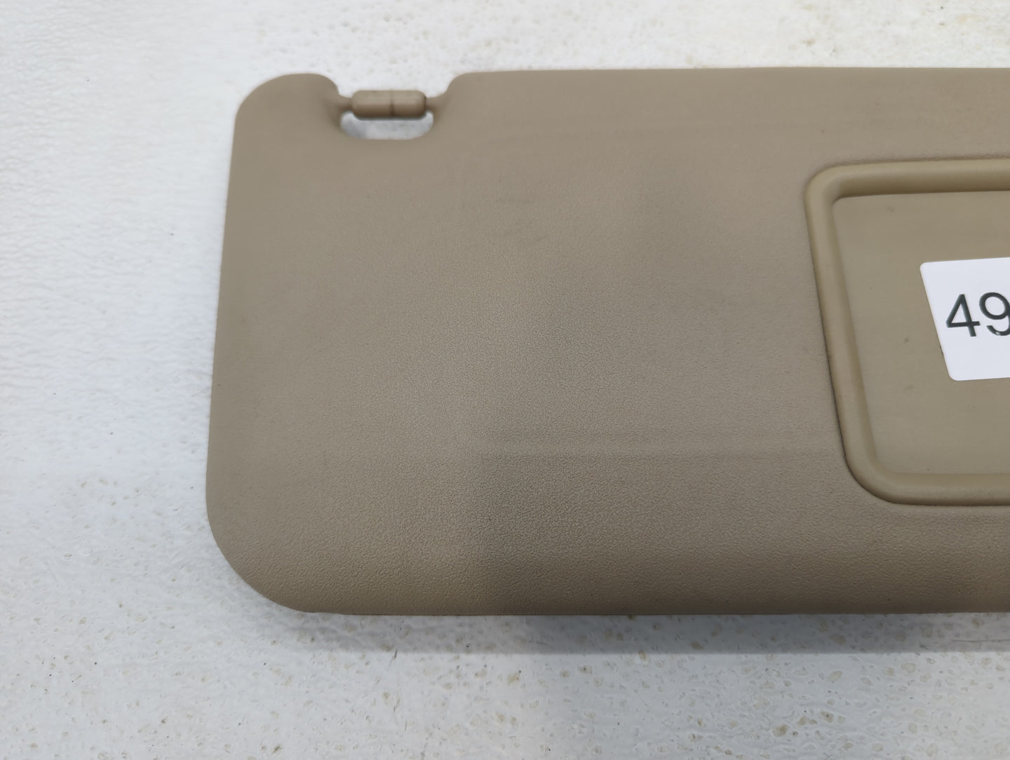 2006-2009 Toyota Rav4 Sun Visor Shade Replacement Passenger Right Mirror Fits Fits 2006 2007 2008 2009 OEM Used Auto Parts -