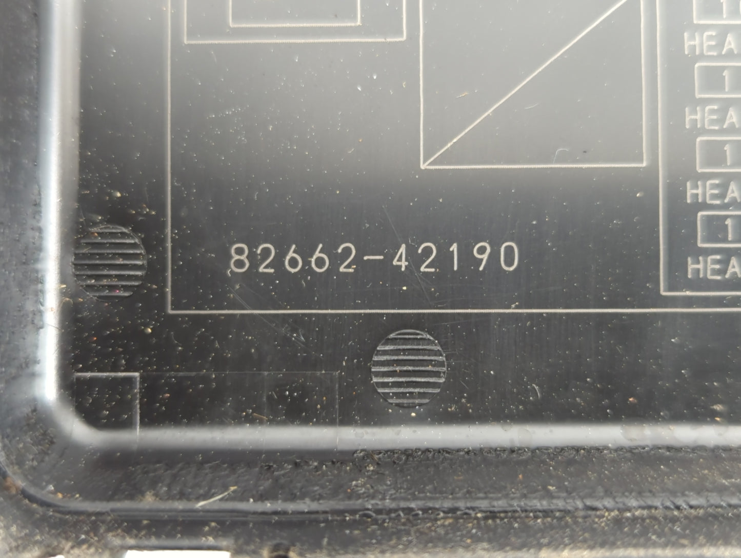 2006-2012 Toyota Rav4 Fusebox Fuse Box Panel Relay Module P/N:82662-42190 Fits Fits 2006 2007 2008 2009 2010 2011 2012 OEM U