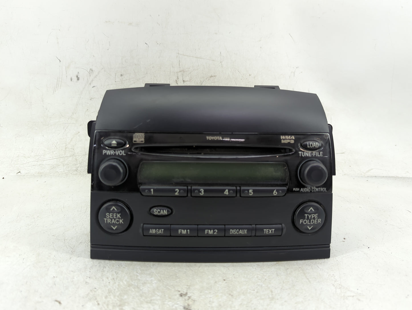 2006-2007 Toyota Sienna Radio AM FM Cd Player Receiver Replacement P/N:122831-060 Fits Fits 2006 2007 OEM Used Auto Parts - 