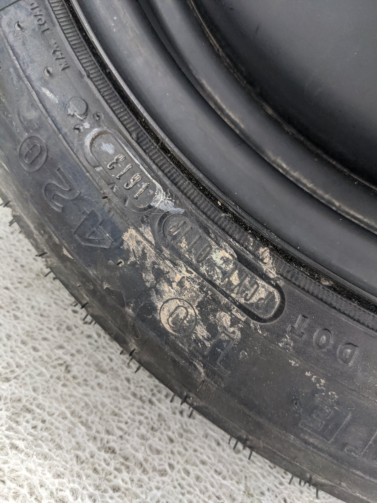 2004-2010 Toyota Sienna Spare Donut Tire Wheel Rim Oem - Oemusedautoparts1.com