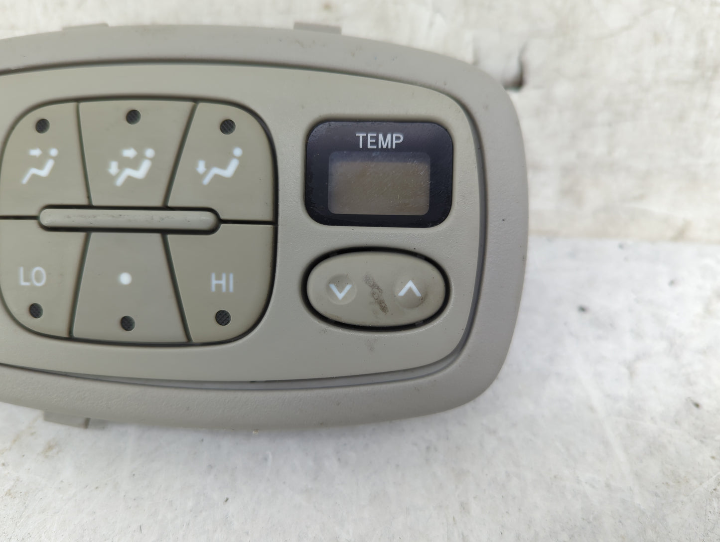 2004-2010 Toyota Sienna Climate Control Module Temperature AC/Heater Replacement Fits Fits 2004 2005 2006 2007 2008 2009 201