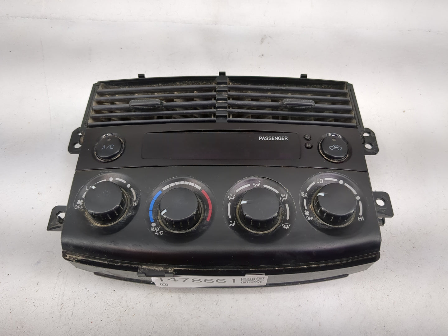 2006-2010 Toyota Sienna Climate Control Module Temperature AC/Heater Replacement P/N:84010-08090 Fits OEM Used Auto Parts - 