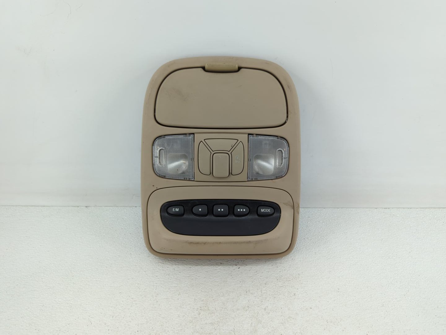 2004-2010 Toyota Sienna Overhead Roof Console Interior Dome Light Beige - Oemusedautoparts1.com