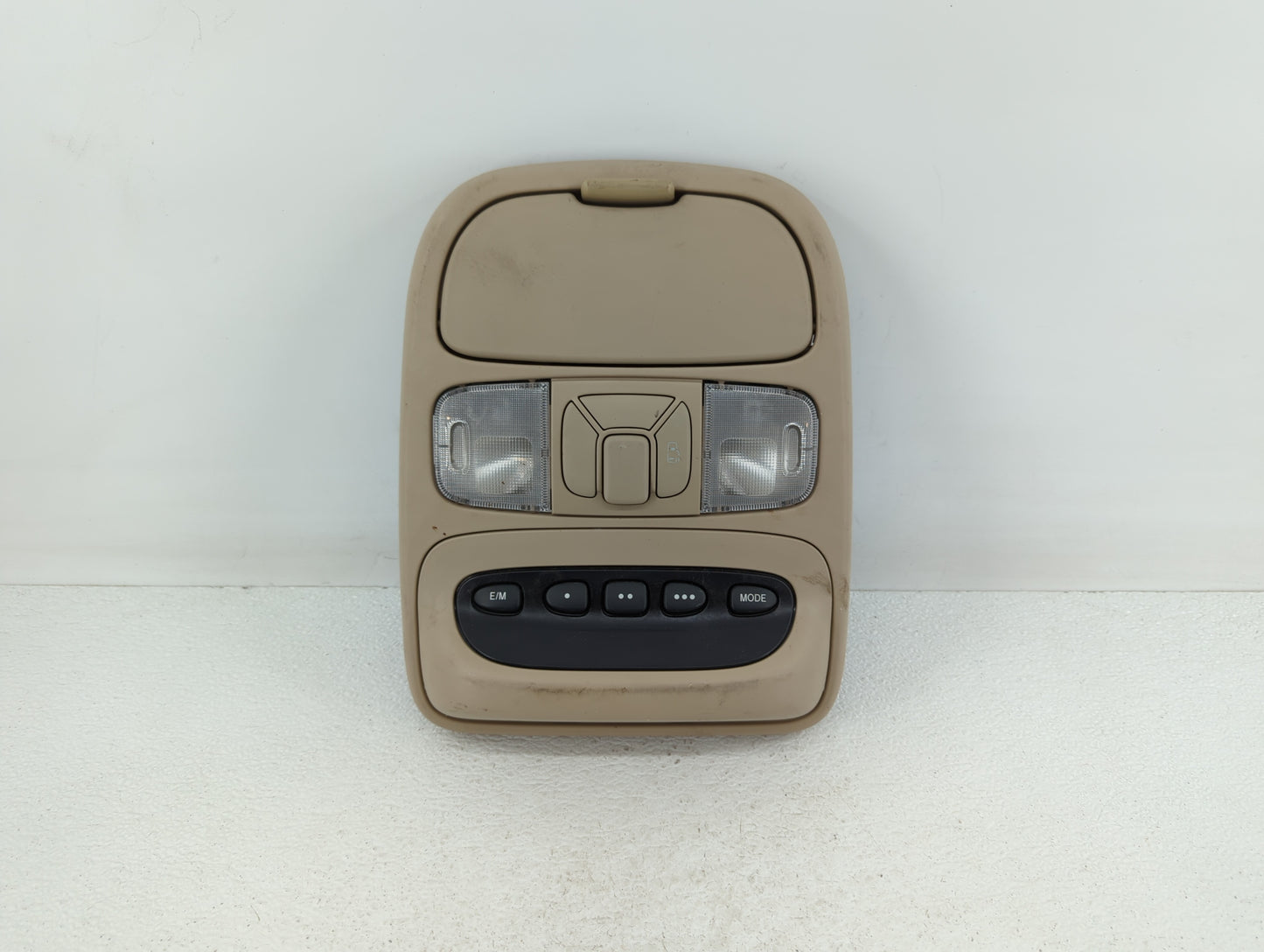 2004-2010 Toyota Sienna Overhead Roof Console Interior Dome Light Beige - Oemusedautoparts1.com