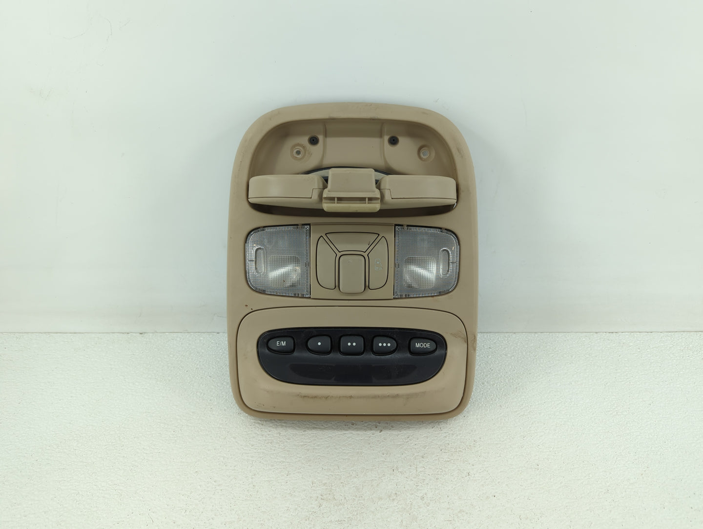 2004-2010 Toyota Sienna Overhead Roof Console Interior Dome Light Beige - Oemusedautoparts1.com