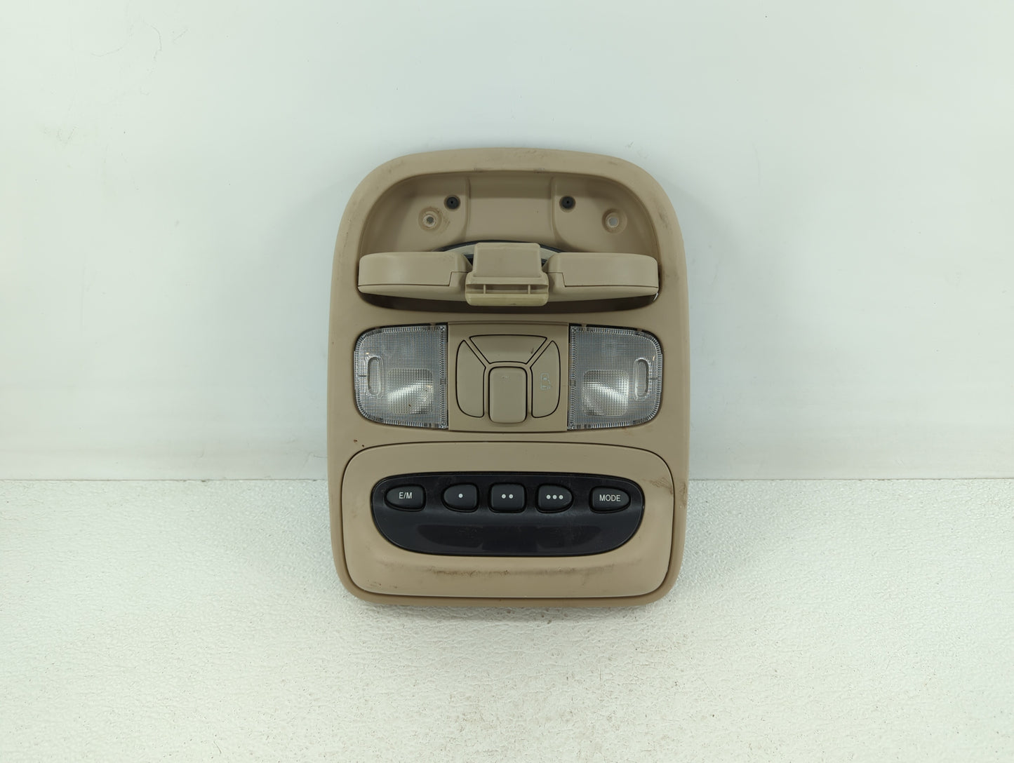 2004-2010 Toyota Sienna Overhead Roof Console Interior Dome Light Beige - Oemusedautoparts1.com