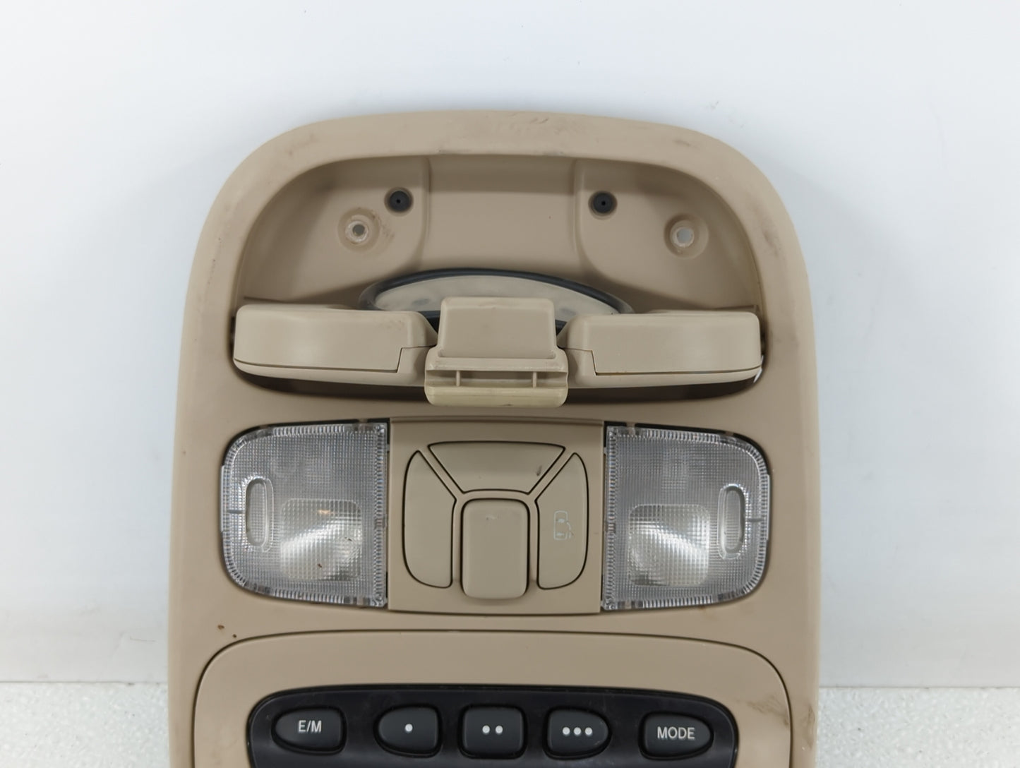 2004-2010 Toyota Sienna Overhead Roof Console Interior Dome Light Beige - Oemusedautoparts1.com