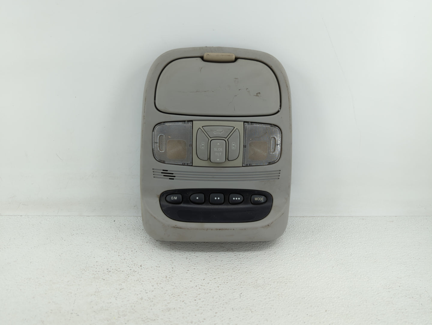 2006-2006 Toyota Sienna Overhead Console W/rear Climate Control Grey - Oemusedautoparts1.com
