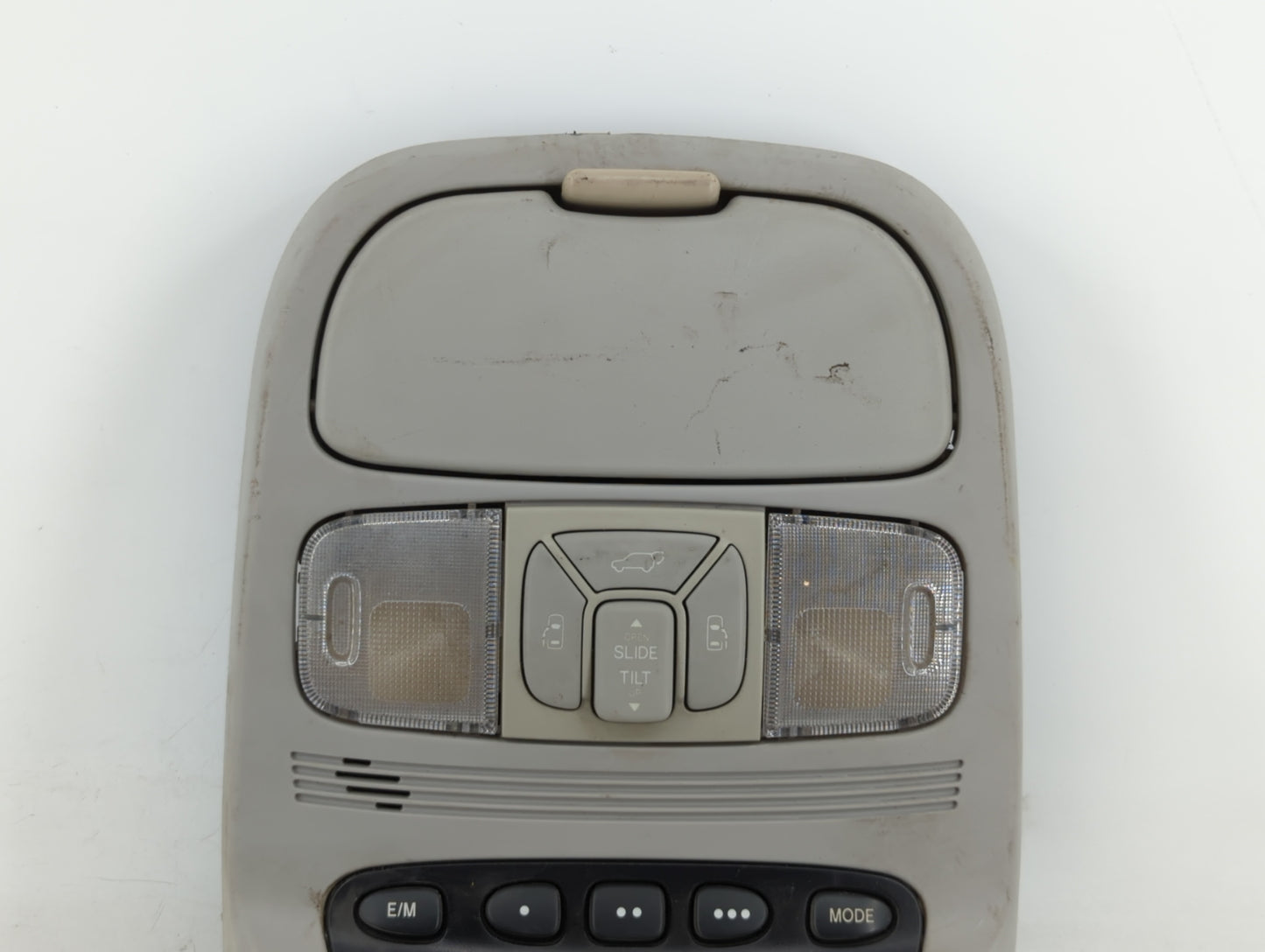 2006-2006 Toyota Sienna Overhead Console W/rear Climate Control Grey - Oemusedautoparts1.com