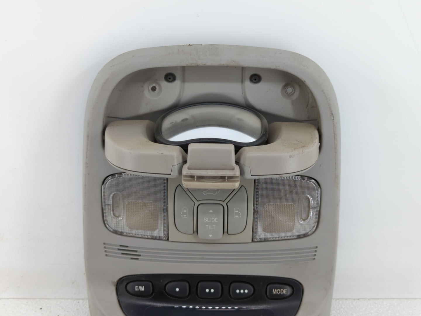2006-2006 Toyota Sienna Overhead Console W/rear Climate Control Grey - Oemusedautoparts1.com