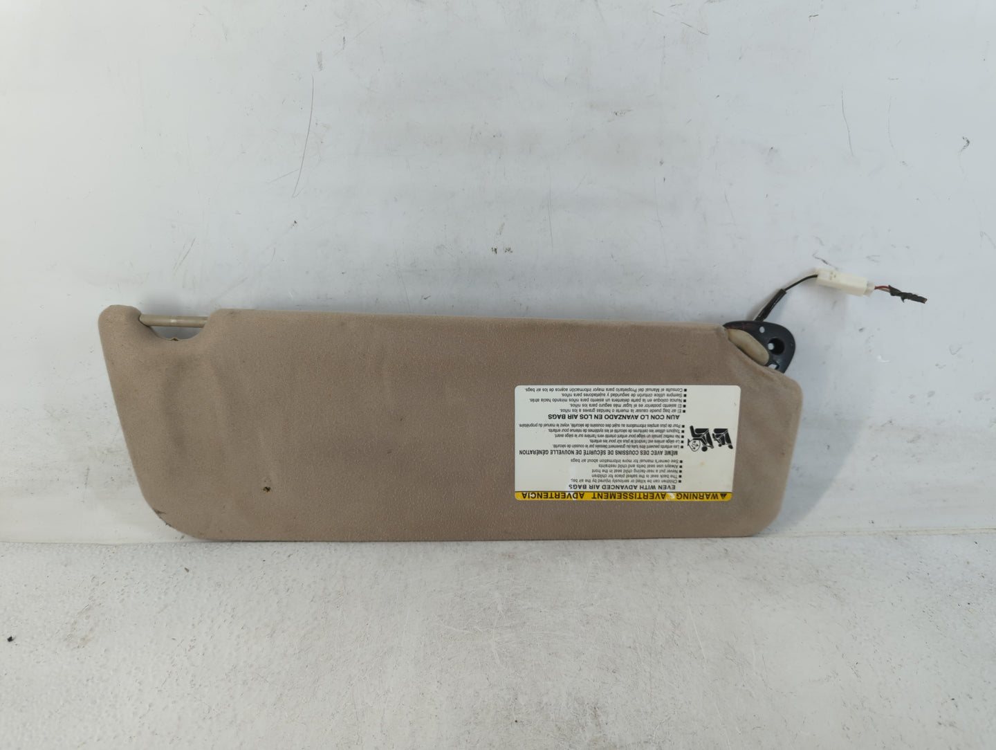 2005-2010 Toyota Sienna Sun Visor Shade Replacement Driver Left Mirror Fits Fits 2005 2006 2007 2008 2009 2010 OEM Used Auto