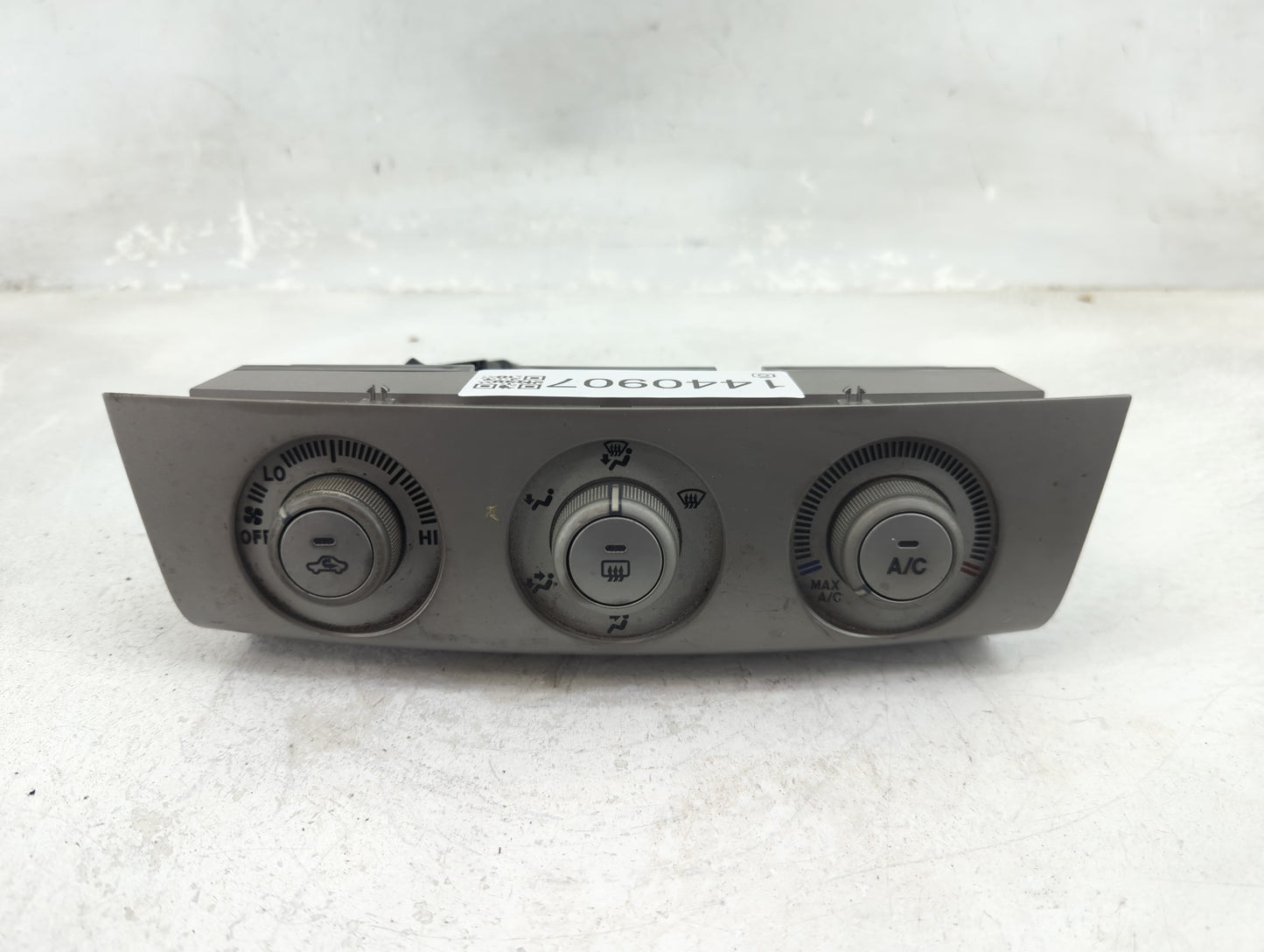 2004-2006 Toyota Solara Climate Control Module Temperature AC/Heater Replacement Fits Fits 2004 2005 2006 OEM Used Auto Part
