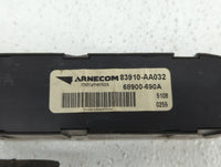 2006 Toyota Solara Digitial Dash Clock P/N:83910-AA032 Fits OEM Used Auto Parts - Oemusedautoparts1.com