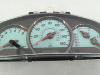 2005-2006 Toyota Solara Instrument Cluster Speedometer Gauges P/N:83800-AA160-00 Fits Fits 2005 2006 OEM Used Auto Parts - O