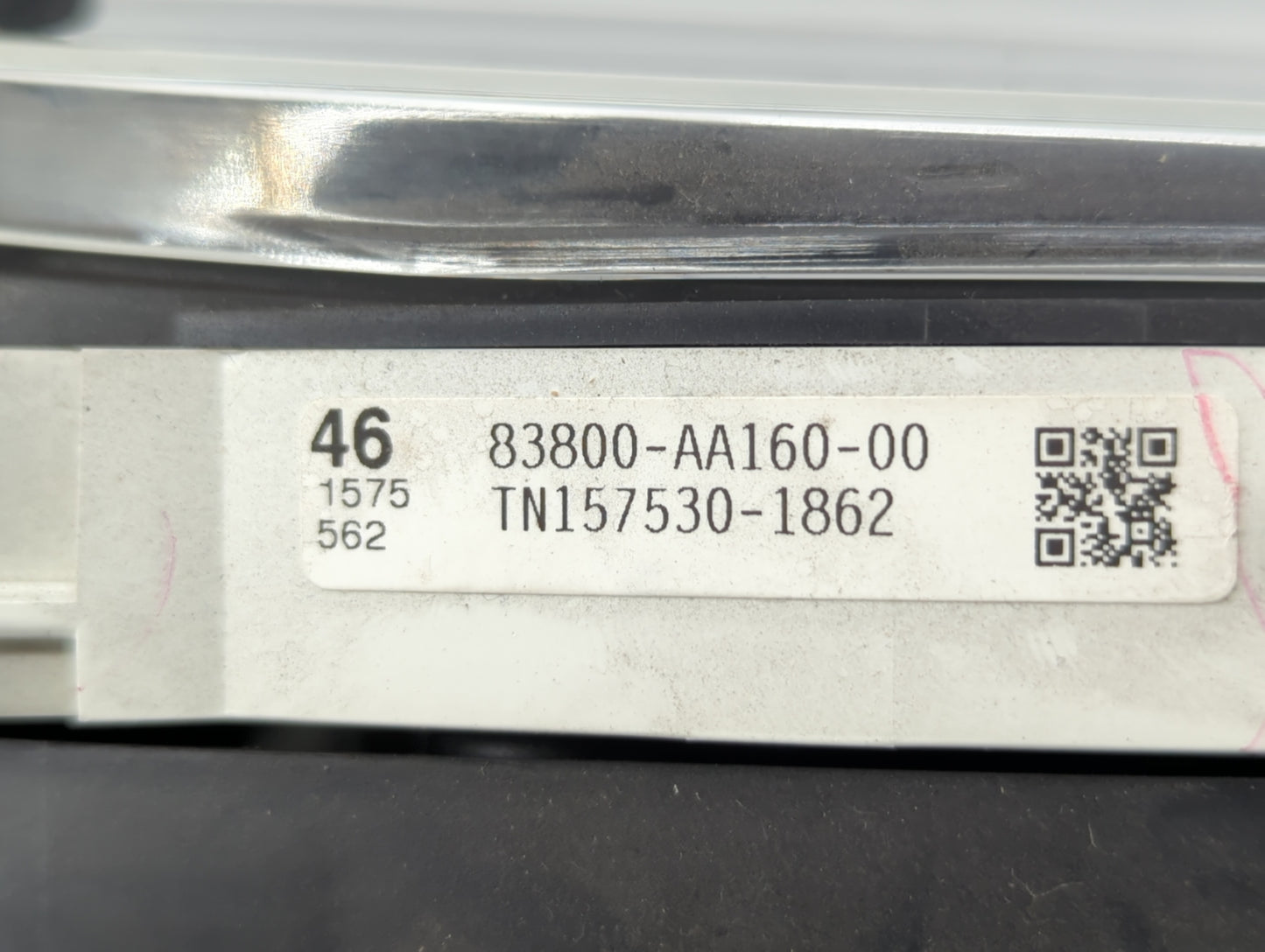 2005-2006 Toyota Solara Instrument Cluster Speedometer Gauges P/N:83800-AA160-00 Fits Fits 2005 2006 OEM Used Auto Parts - O