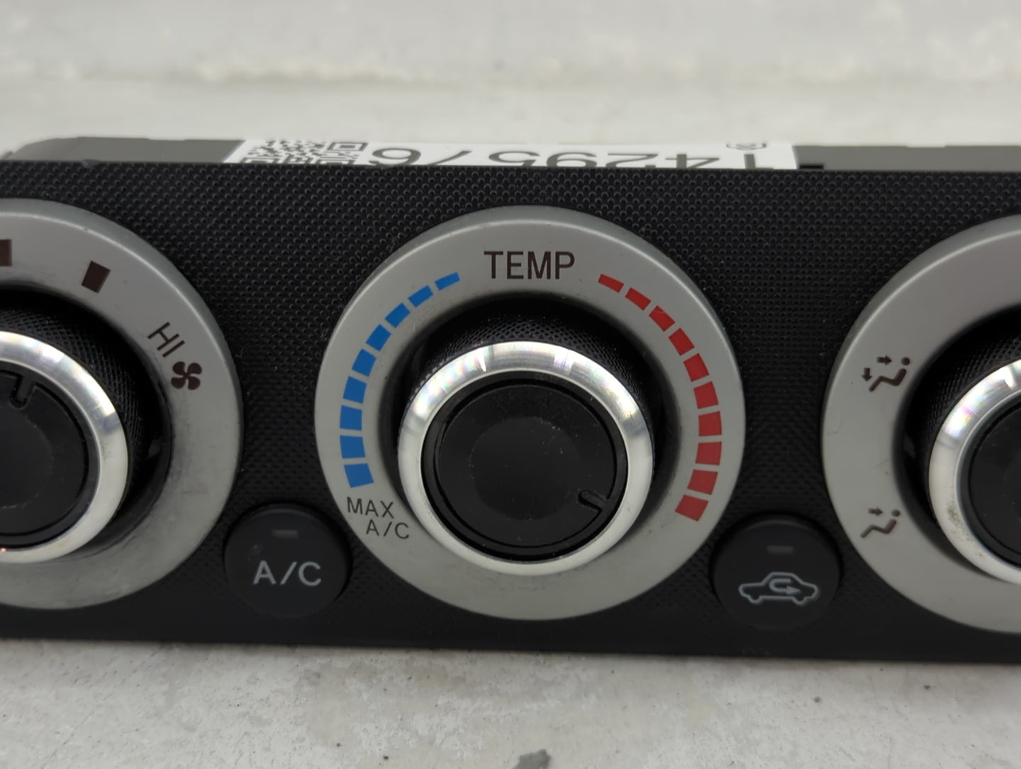 2005-2011 Toyota Tacoma Climate Control Module Temperature AC/Heater Replacement P/N:758695 Fits OEM Used Auto Parts - Oemus