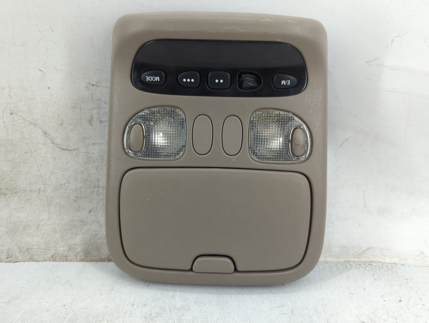 2006 Toyota Tundra Overhead Roof Console Tan - Oemusedautoparts1.com