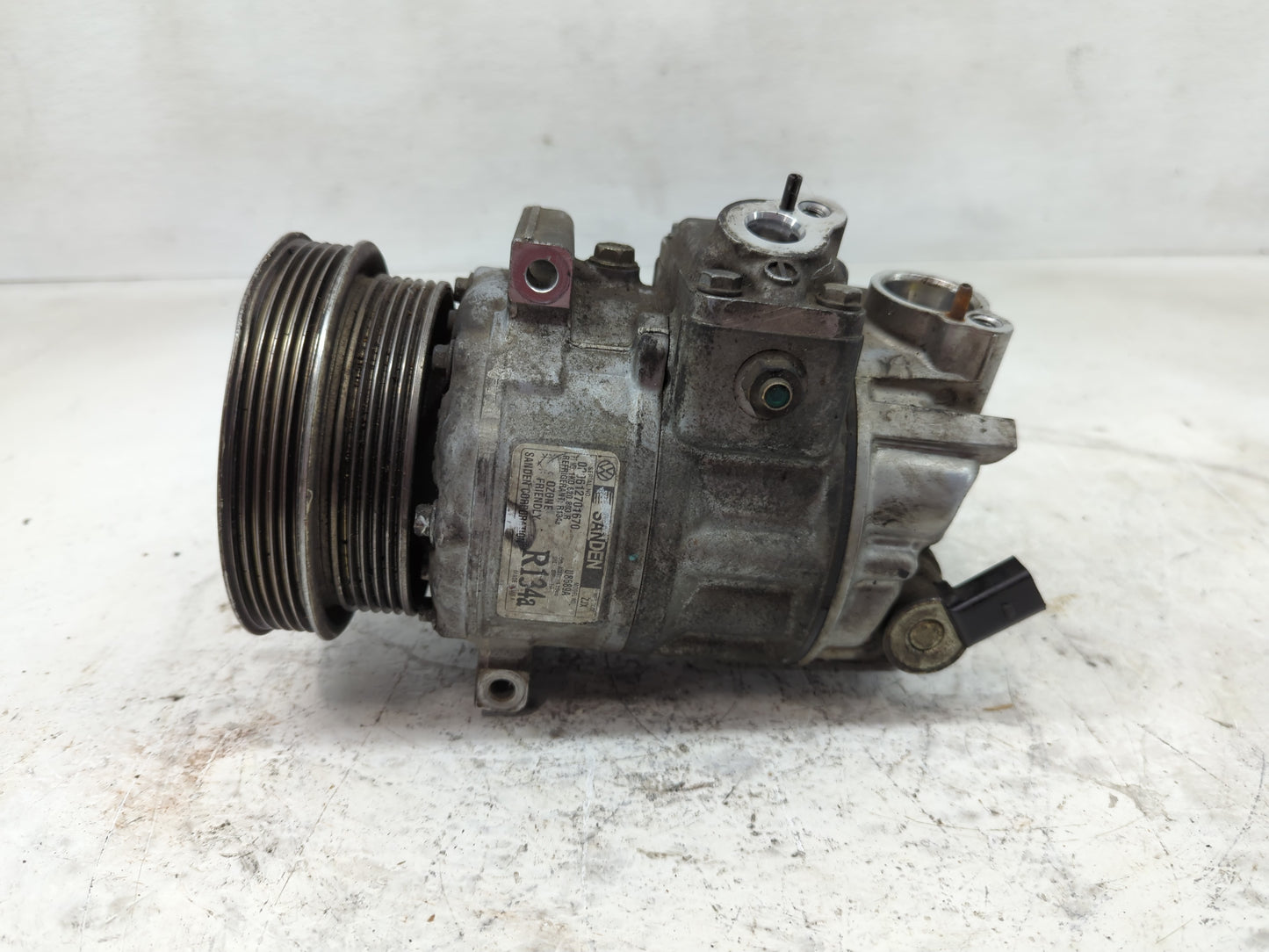 2006-2006 Volkswagen Beetle Air Conditioning A/c Ac Compressor Oem - Oemusedautoparts1.com