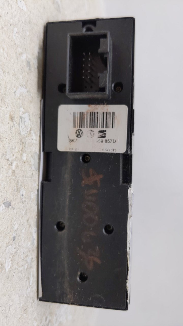 2006 Volkswagen Golf Master Power Window Switch Replacement Driver Side Left Fits OEM Used Auto Parts - Oemusedautoparts1.co
