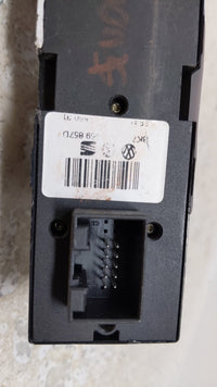 2006 Volkswagen Golf Master Power Window Switch Replacement Driver Side Left Fits OEM Used Auto Parts - Oemusedautoparts1.co
