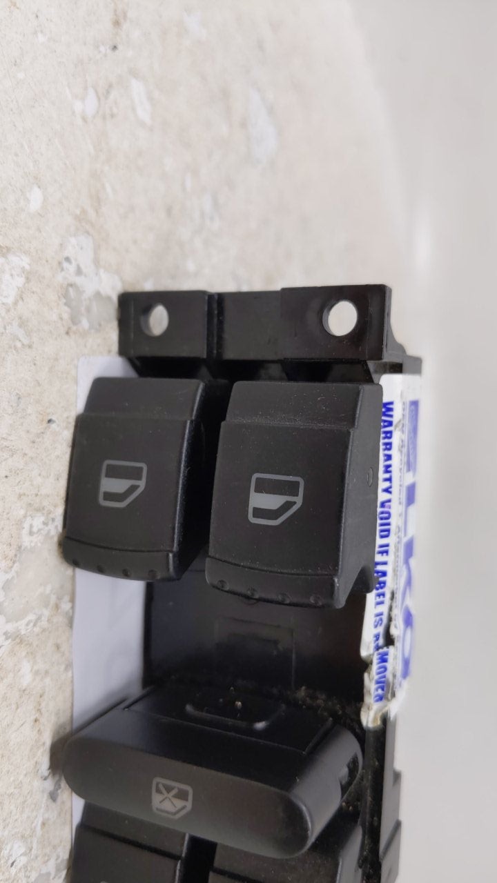 2006 Volkswagen Golf Master Power Window Switch Replacement Driver Side Left Fits OEM Used Auto Parts - Oemusedautoparts1.co