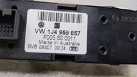 2006 Volkswagen Golf Master Power Window Switch Replacement Driver Side Left P/N:1J4 959 857 Fits OEM Used Auto Parts - Oemu